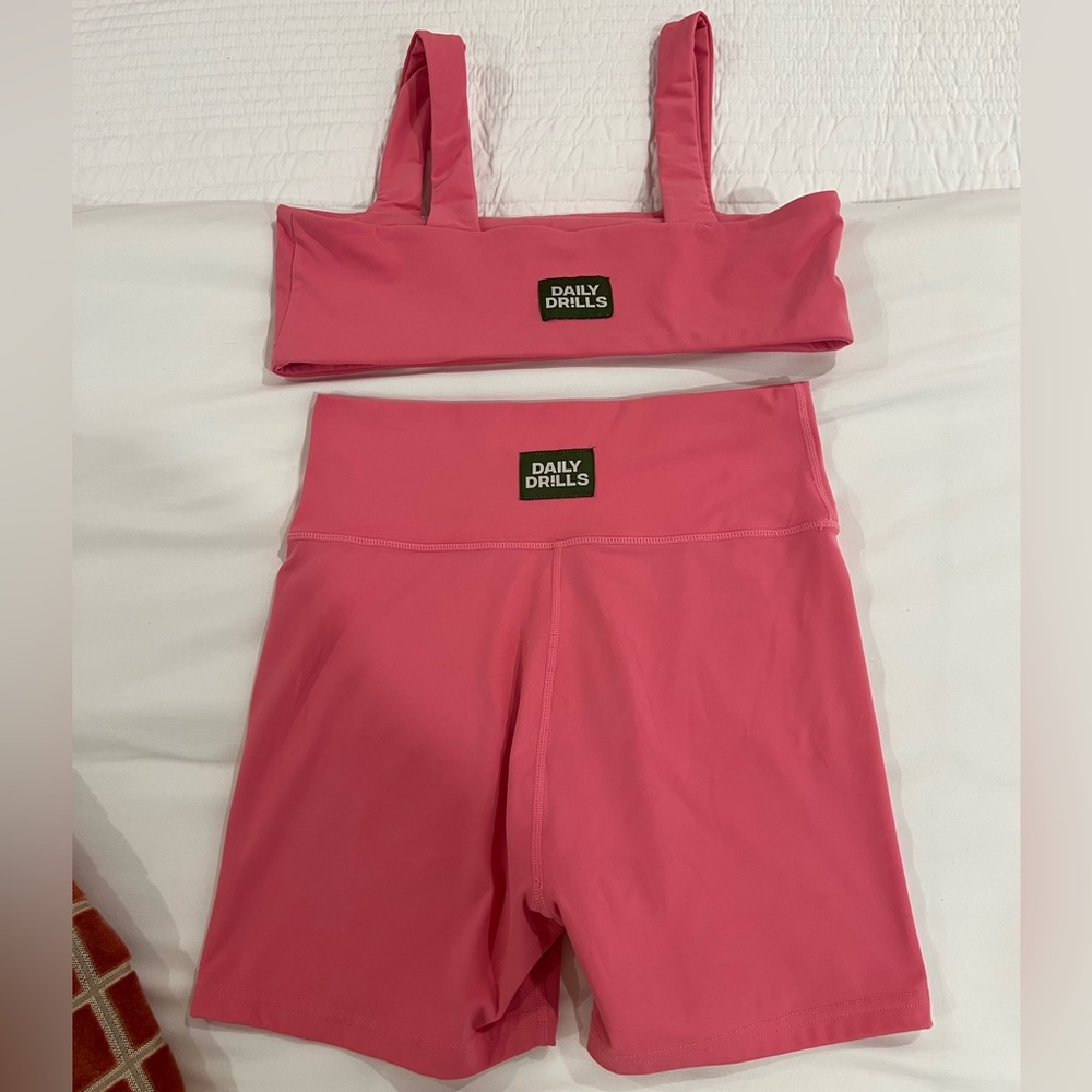 Pink Daily Drills Set! Size Large!